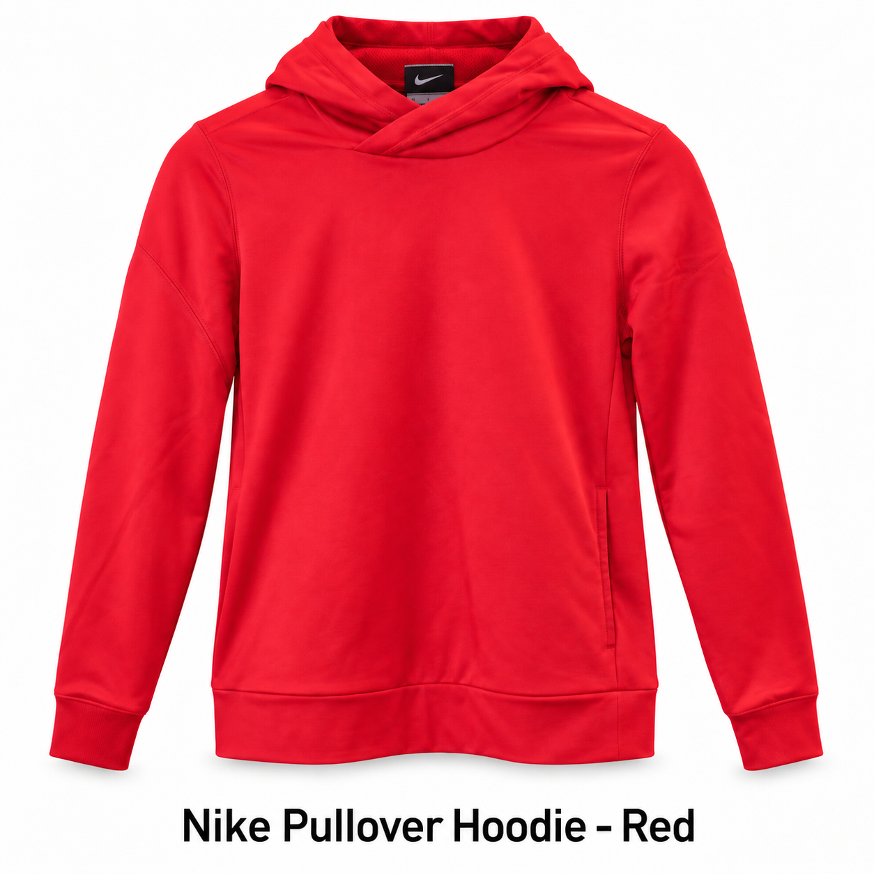 Nike Pullover Hoodie – Red - Kicks and Deals